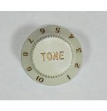 Guitar Parts MM920 ручка потенциометра «TONE», белая, пластик (стратокастер стиль)