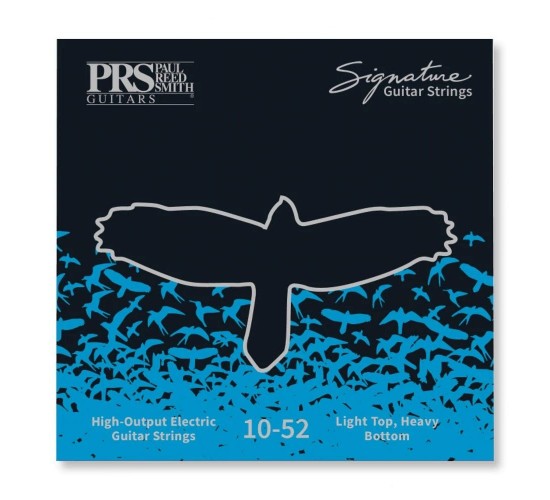 PRS Signature струны для электрогитары, размер 10-52 Light Top/Hvy Bot