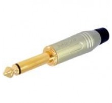 Amphenol ACPMGN - 1/4” (6.35мм) моно джек, металлический корпус, цвет никель
