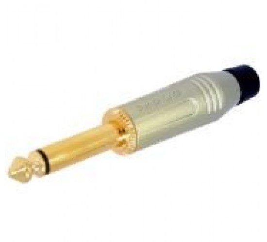 Amphenol ACPMGN - 1/4” (6.35мм) моно джек, металлический корпус, цвет никель