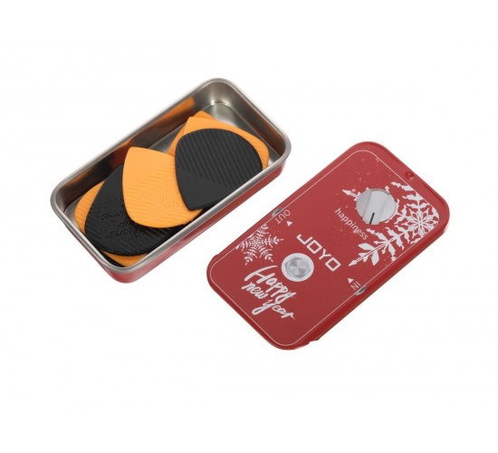 Joyo Pickbox Медиаторы в жестяной коробочке, 10 шт