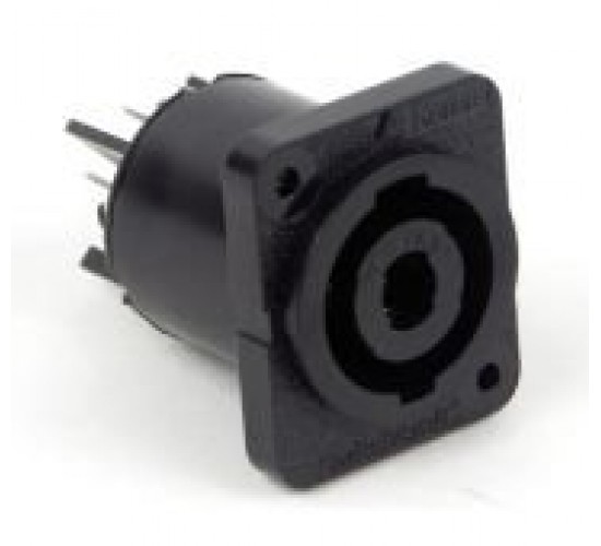 Switchcraft HPCPR410F панельный разъём speakon, 4х контактный, мама