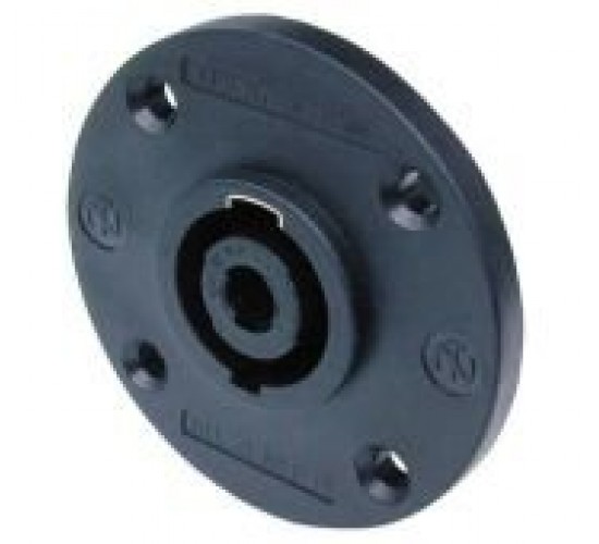 Neutrik NL4MPR Панельный Speakon гнездо 4-контактный, круглый