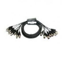 Invotone SNX83 аудио мультикорная система веерный хвост, 8 XLR MALE*8 XLR FEMALE, длина 3 метра