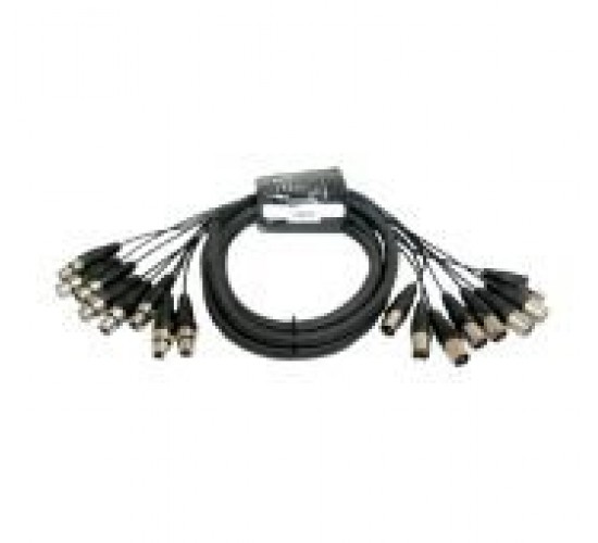 Invotone SNX83 аудио мультикорная система веерный хвост, 8 XLR MALE*8 XLR FEMALE, длина 3 метра