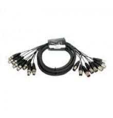Invotone SNX85 аудио мультикорная система веерный хвост, 8 XLR MALE*8 XLR FEMALE, длина 5 метров