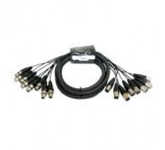 Invotone SNX85 аудио мультикорная система веерный хвост, 8 XLR MALE*8 XLR FEMALE, длина 5 метров
