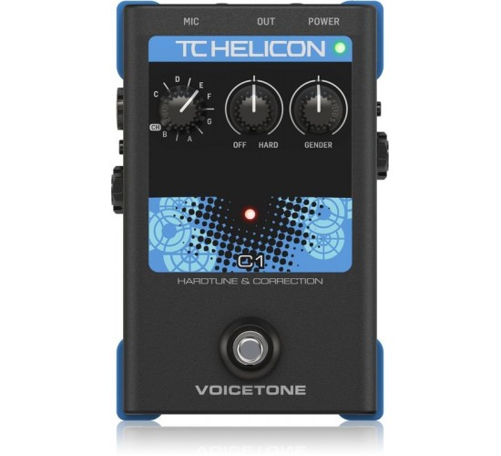 TC Helicon Voicetone C1 вокальная педаль эффектов, выставочный образец