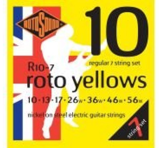 Rotosound R10-7 10-56 cтруны для 7-струнной электрогитары
