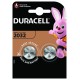Duracell DL/CR2032 2BL Батарейка тип таблетка