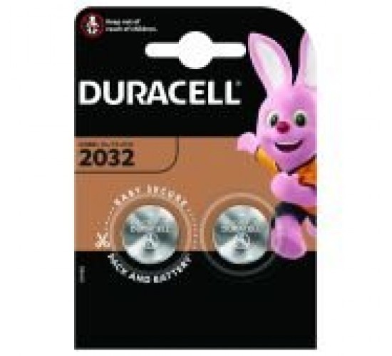 Duracell DL/CR2032 2BL Батарейка тип таблетка