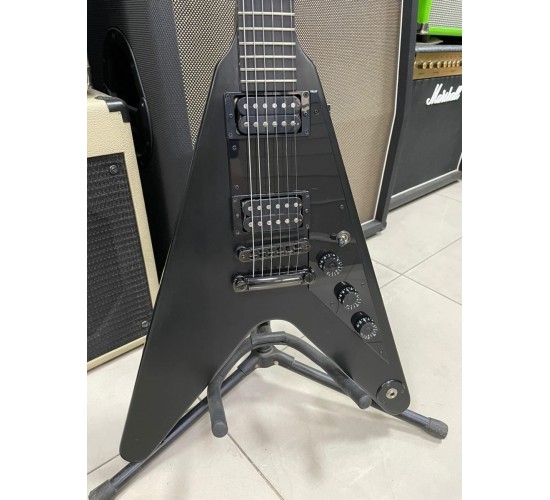 Gibson Flying V Gothic США 1999 электрогитара в комплекте фирменный кейс USED