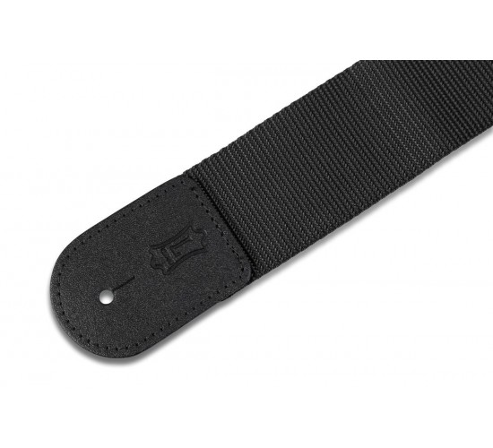 Levy's M8POLY-BLK Classics Series Ремень для гитары, полипропилен, черный