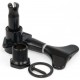 HC tuner GB100-D51 колок басовый реверсный R, черный