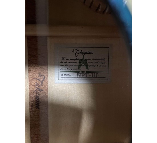 Takamine NPT-110 Blueburst электроакустическая гитара, Япония USED