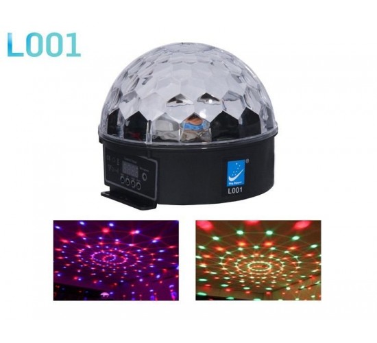 Big Dipper L001 Светодиодный эффект «магический шар», DMX, 6x3Вт