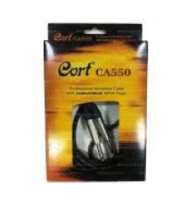 Cort CA-550 BK профессиональный гитарный кабель 4,5м