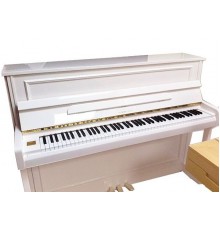 Samick JS112RID/WHHP пианино,111x148x56, 236кг, струны 'Roslau'(нем.), белый полир.