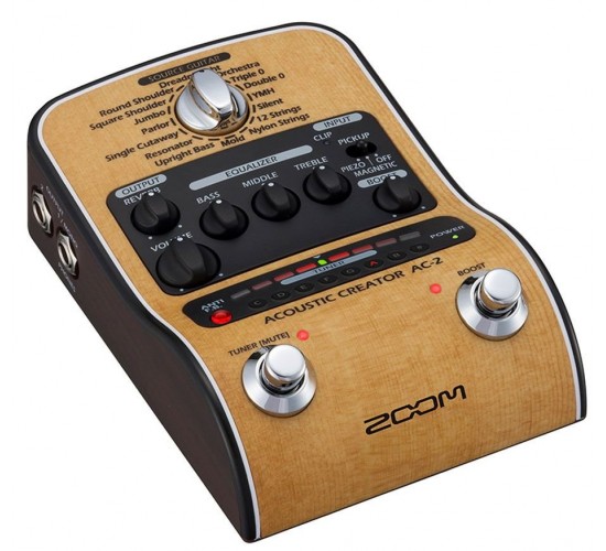Zoom AC-2 процессор для акустической гитары