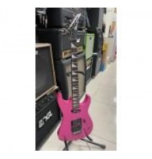 Charvel Jackson Dinky DK-085 HS-1989 электрогитара, цвет розовый, Япония 1989г, USED