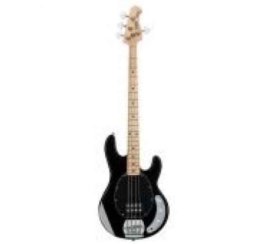 Sterling by MusicMan SUB Series RAY4-BK-M1 бас-гитара, цвет чёрный, с чехлом