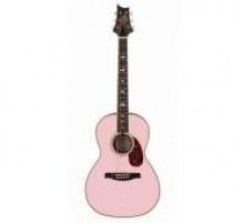 PRS SE P20E Parlor W/Piezo Satin Pink Lotus Акустическая гитара, с чехлом