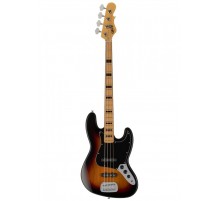 G&L Tribute JB 3-Tone Sunburst MP Ash/Poplar Бас-гитара, цвет санберст