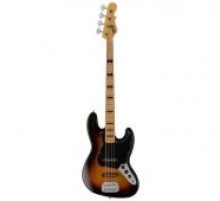 G&L Tribute JB 3-Tone Sunburst MP Ash/Poplar Бас-гитара, цвет санберст