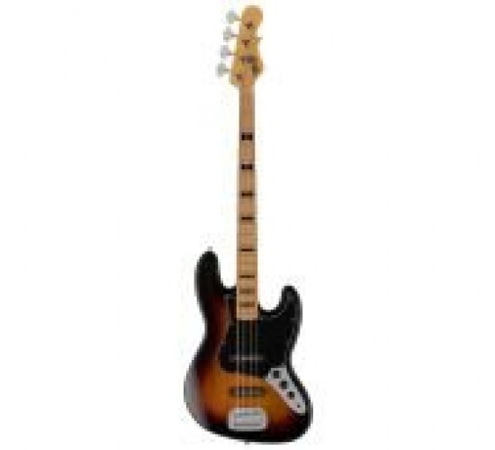 G&L Tribute JB 3-Tone Sunburst MP Ash/Poplar Бас-гитара, цвет санберст