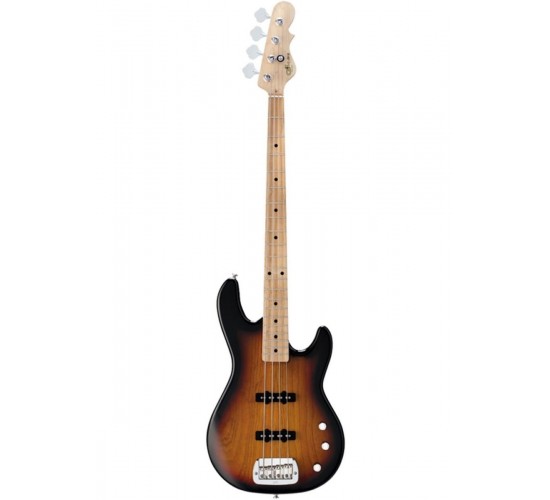G&L Tribute JB-2 3-Tone Sunburst MP Ash/Poplar Бас-гитара, цвет санберст