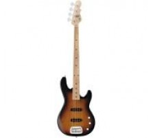 G&L Tribute JB-2 3-Tone Sunburst MP Ash/Poplar Бас-гитара, цвет санберст