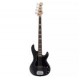 G&L Tribute Kiloton Black Frost RW Poplar Бас-гитара, цвет черный
