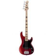 G&L Tribute Kiloton Candy Apple Red MP Poplar Бас-гитара, цвет красный