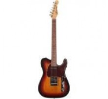 G&L FD ASAT Classic 3-Tone Sunburst CR Электрогитара, с чехлом