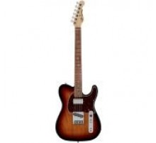 G&L FD ASAT Classic Bluesboy 3-Tone Sunburst CR Электрогитара, с чехлом