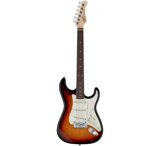 G&L FD Legacy 3-Tone Sunburst CR Электрогитара, с чехлом