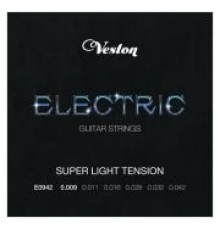 Veston E 0942 струны для электрогитары, натяжение Super Light