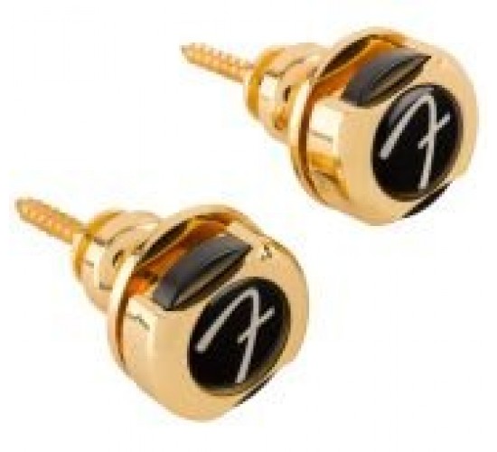 Fender Infinity Strap Locks Gold замковые ремнедержатели (стрэплоки), цвет золотистый