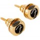 Fender Infinity Strap Locks Gold замковые ремнедержатели (стрэплоки), цвет золотистый