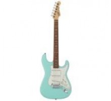 G&L FD Legacy Surf Green CR Электрогитара, с чехлом