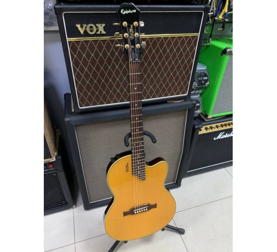 Epiphone Chet Atkins SST Natural Корея 1999 USED электроакустическая гитара
