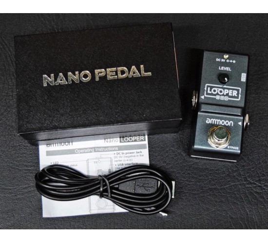 Ammoon Nano Looper Grey гитарная педаль лупер