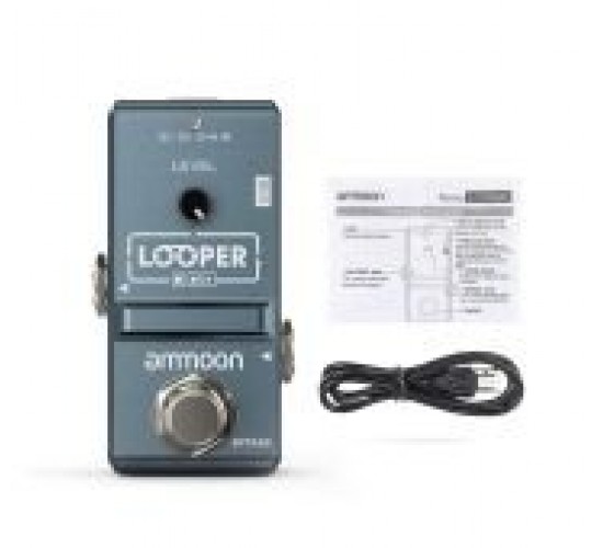 Ammoon Nano Looper Grey гитарная педаль лупер
