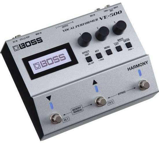 Boss VE-500 вокальный процессор, выставочный образец