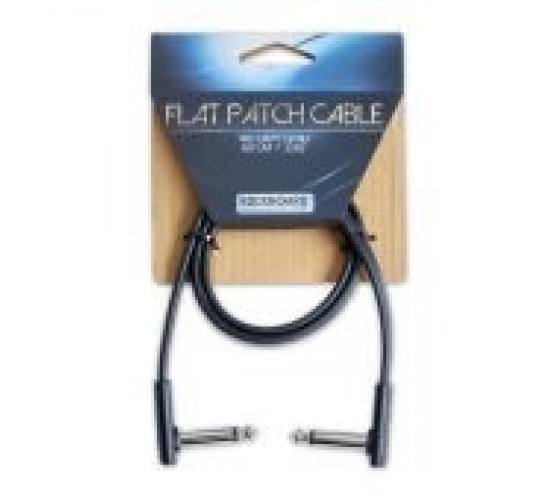 Rockboard RBO CAB PC F 60 BLK Кабель для коммутации гитарных эффектов, 60 см, чёрный