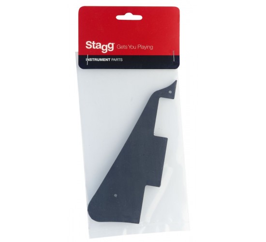 Stagg SP-PKEL-LPBK 3-слойный пикгард из ABS пластика для электрогитар типа Les Paul, черный