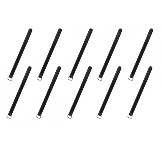Rockboard CABLE TIES 300 B липучки для проводов (10 шт. ), черная, medium