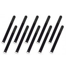 Rockboard CABLE TIES 400 B липучки для проводов (10 шт. ), черная, large