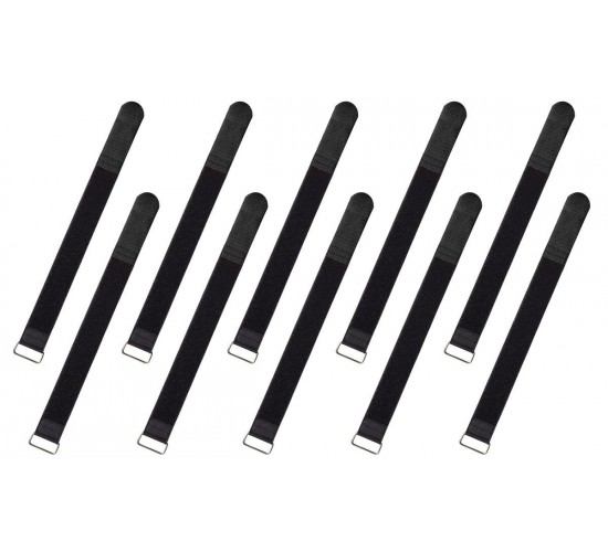 Rockboard CABLE TIES 400 B липучки для проводов (10 шт. ), черная, large