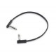 Rockboard RBO CAB F TRS 15 BK Кабель TRS, 15 cм, угловой-угловой